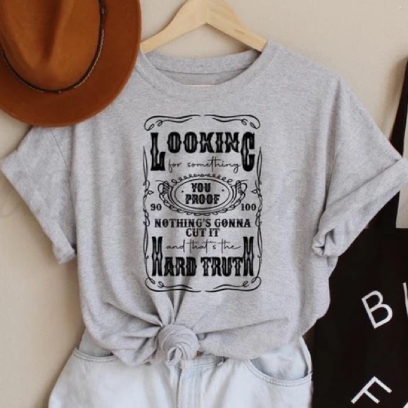 You Proof Lyrics Handmade Graphic Tee - Picture 3 of 3